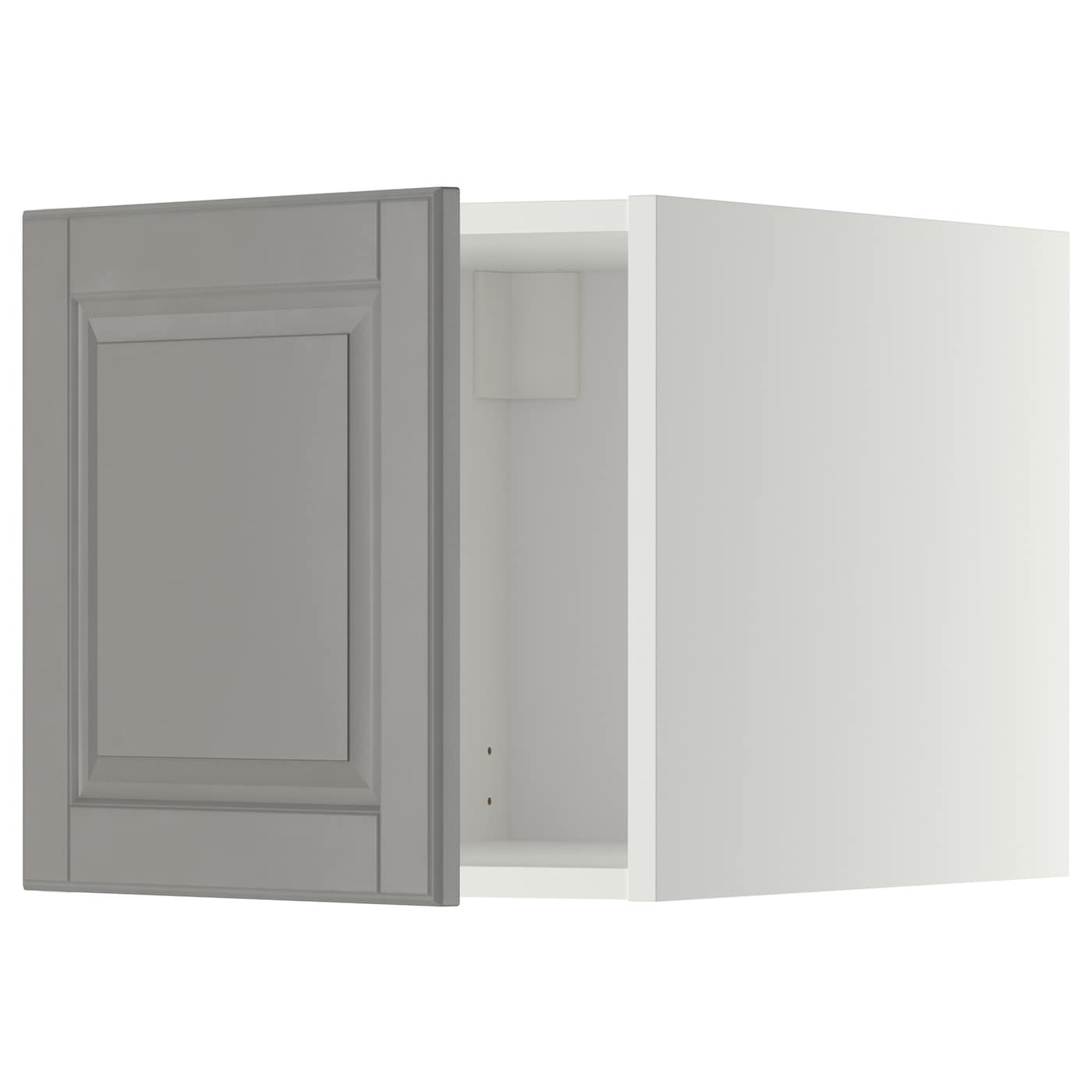 METOD Навесной шкаф - METOD IKEA/ МЕТОД ИКЕА, 40х40 см, белый/серый