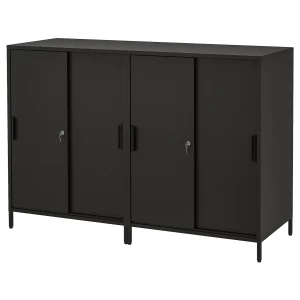 Шкаф - TROTTEN IKEA/ ТРОТТЕН ИКЕА, 160х110 см, черный