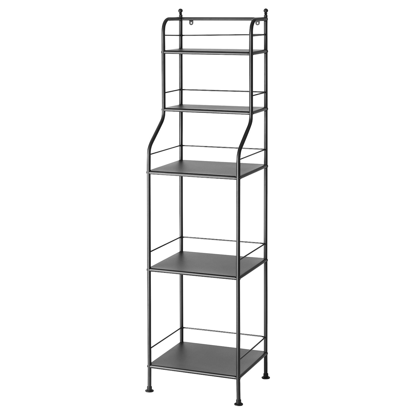 Книжный шкаф - FRÖSJÖN /FRОSJОN IKEA/ ФРЕЗЬЕН ИКЕА,  156х40 см, черный