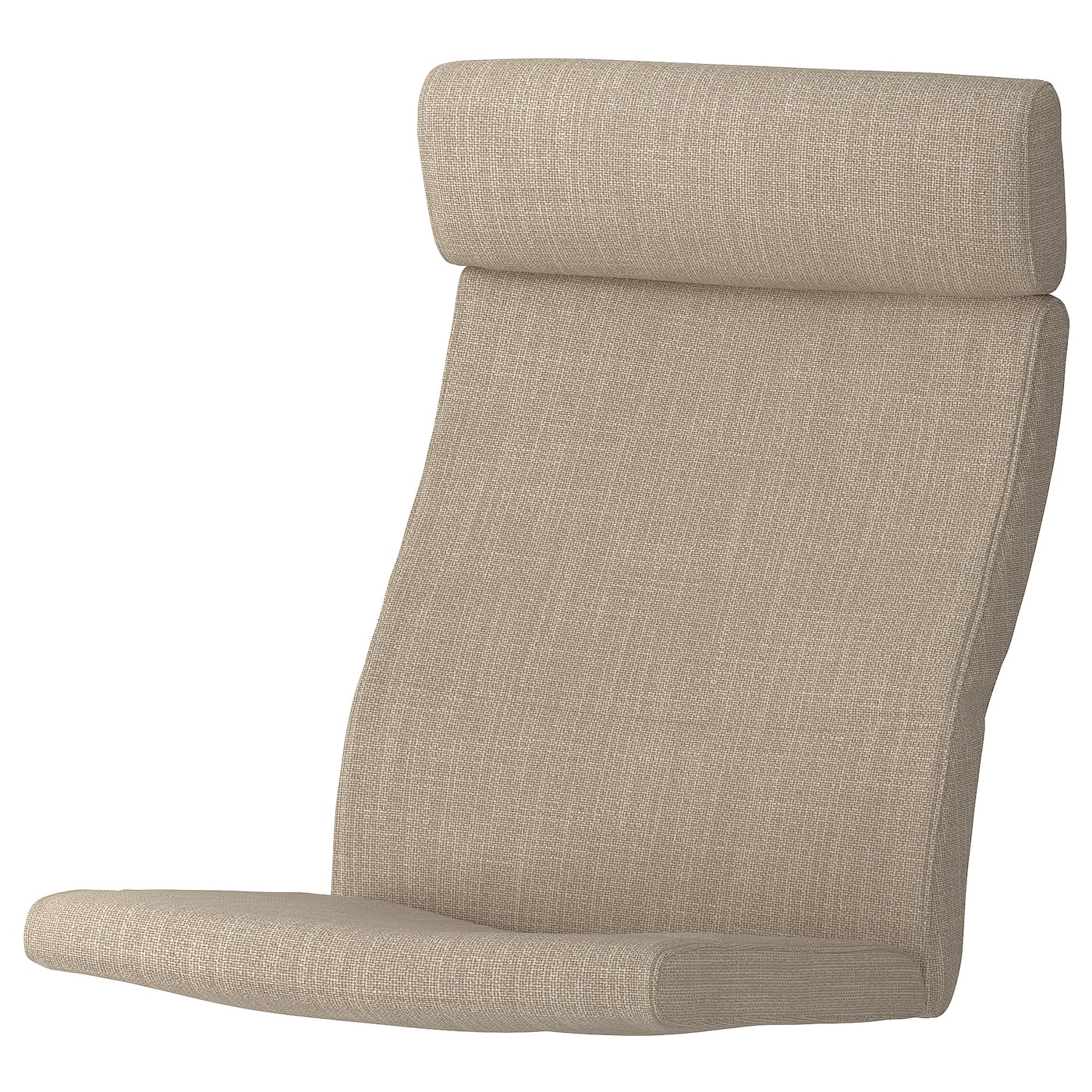 Подушка для кресла-качалки - POÄNG / POАNG  IKEA/  ПОЭНГ ИКЕА,  137х56 см, бежевый