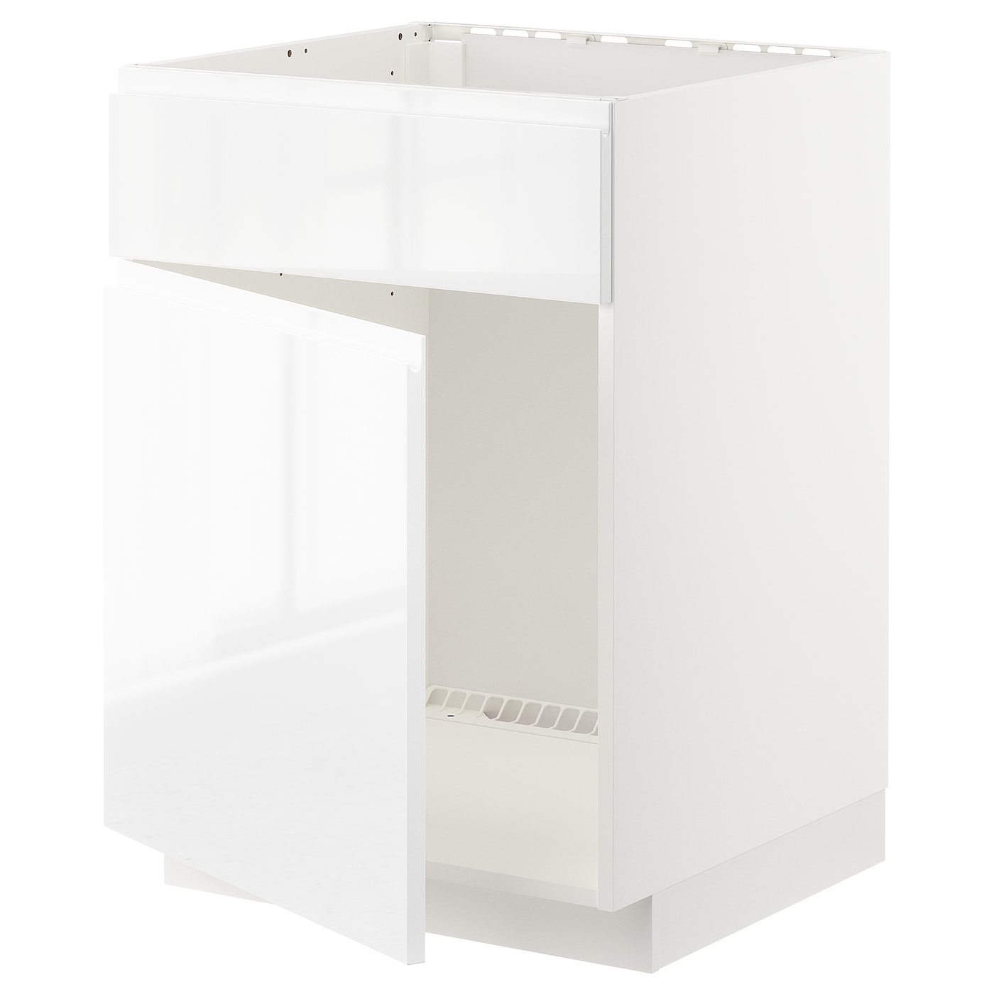 Напольный шкаф - METOD IKEA/ МЕТОД ИКЕА,  88х60 см, белый
