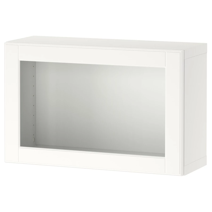 Шкаф - IKEA BESTÅ/BESTA/ БЕСТО ИКЕА, 60x22x,38 см, белый (изображение №1)