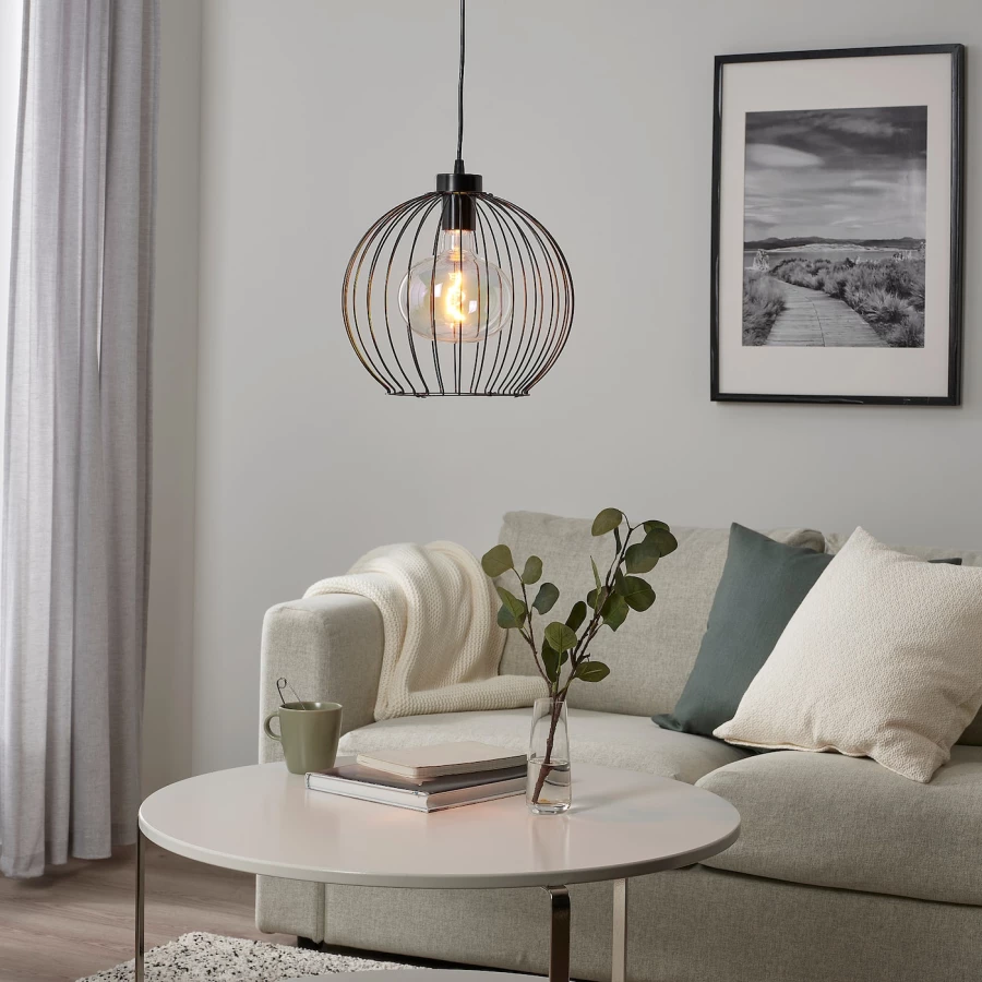 Светодиодная лампа E27 - IKEA MOLNART/МОЛЬНАРТ ИКЕА, 15 см (изображение №5)