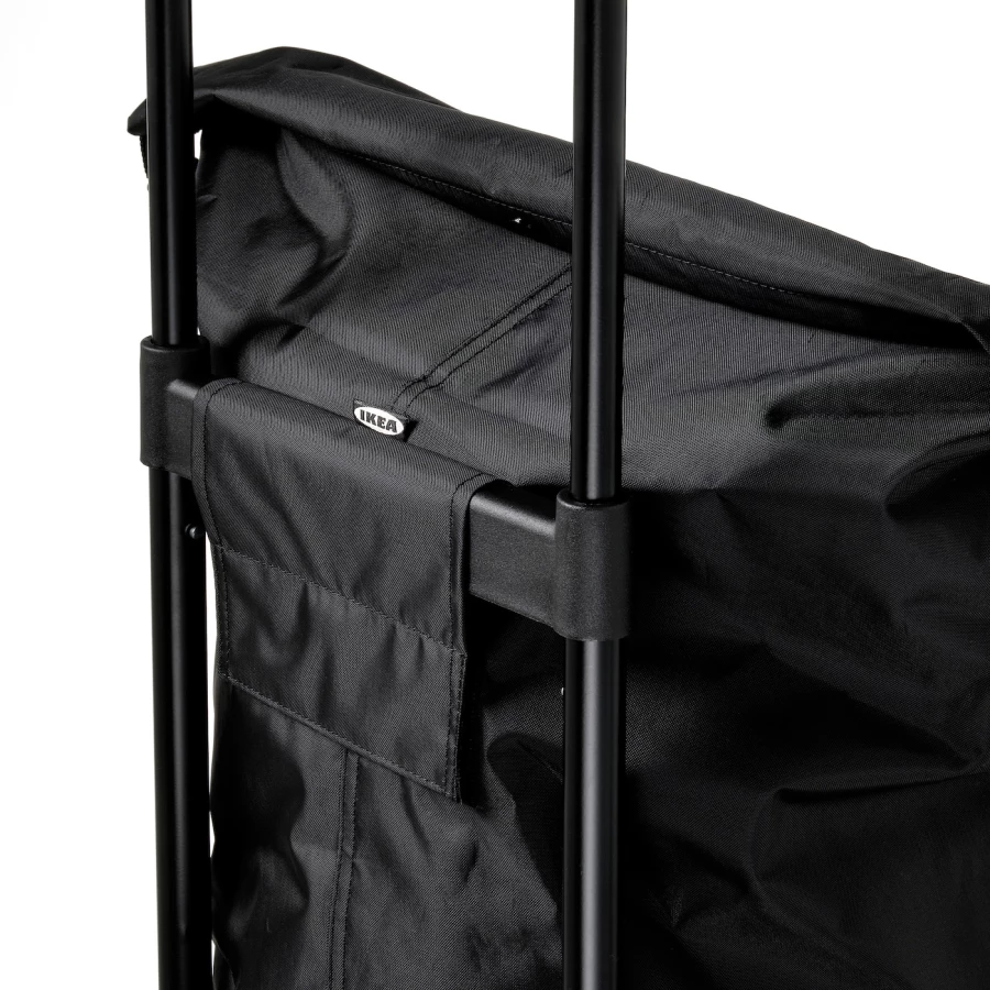 Сумка для покупок/колеса - RADARBULLE  IKEA/ РАДАРБУЛЬ  ИКЕА, 68х33 см, черный (изображение №9)