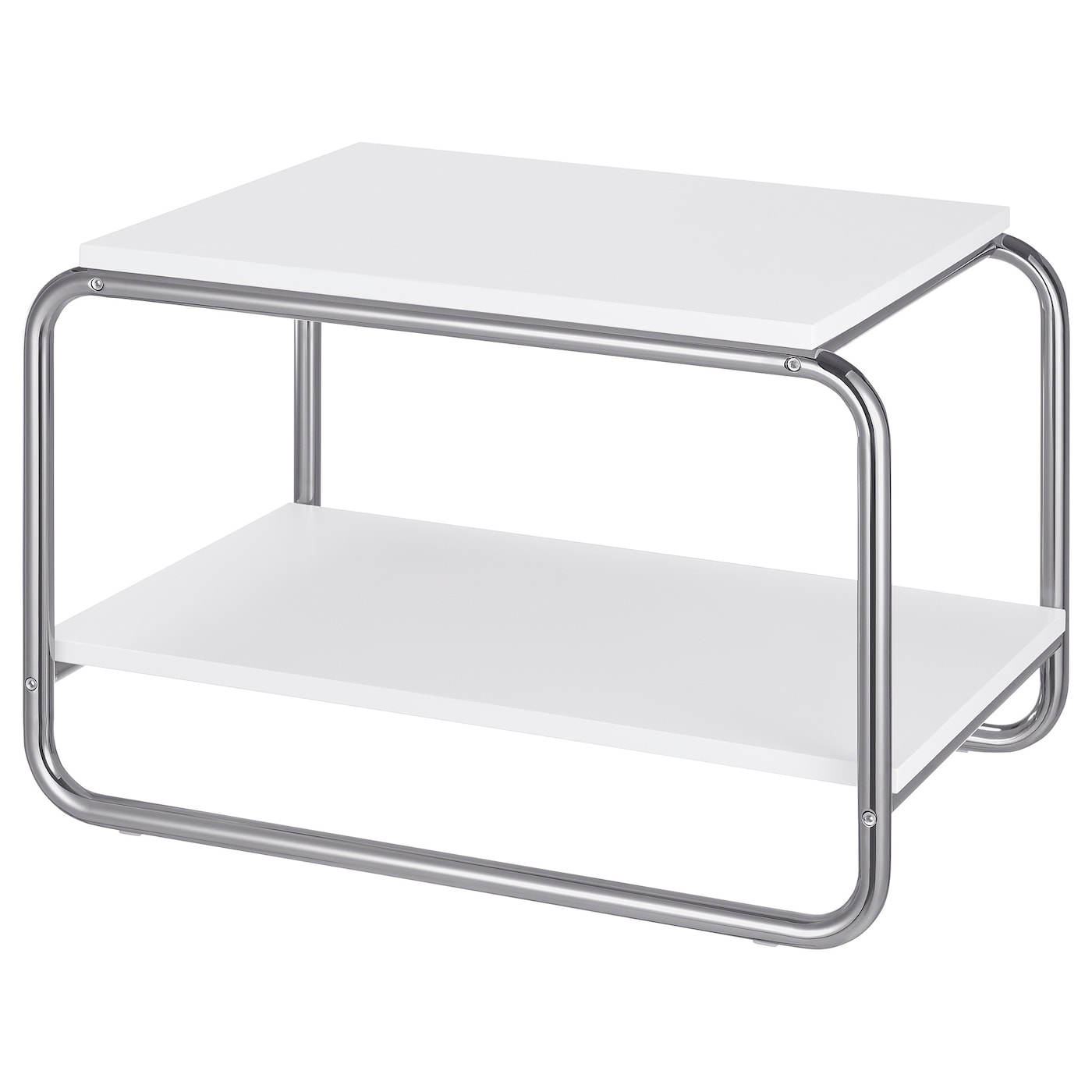Журнальный стол - BAGGBODA  IKEA/ БАГГЕБО ИКЕА, 71х50х47 см, белый
