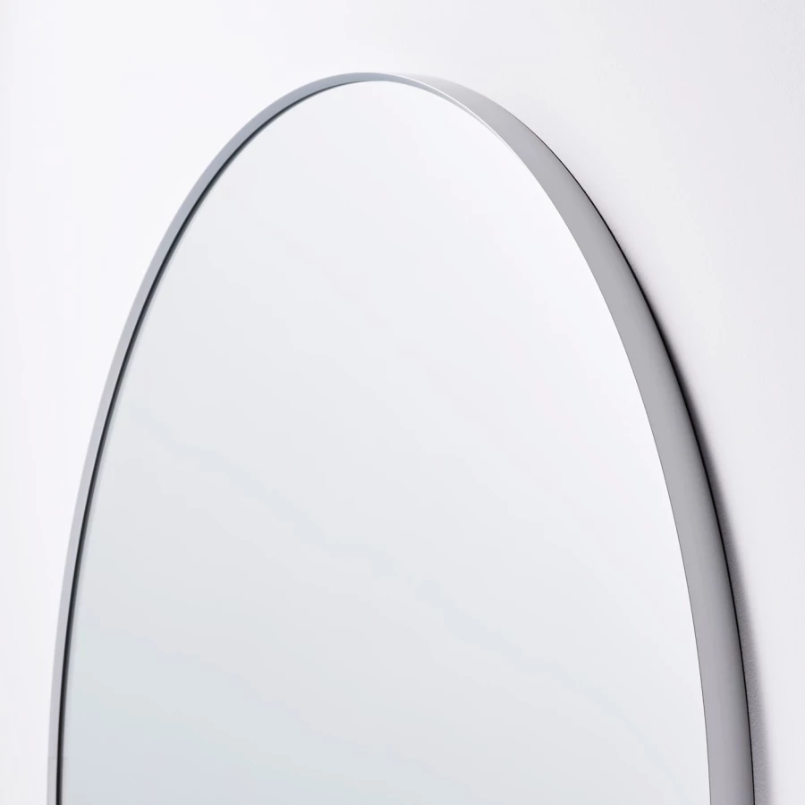 Зеркало - LINDBYN IKEA/ ЛИНДБЮН ИКЕА, 80 см,  серый (изображение №4)