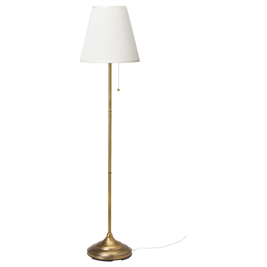 Напольные светильники - ÅRSTID / АRSTID IKEA/ ОРСТИД ИКЕА, 155  см, белый (изображение №1)