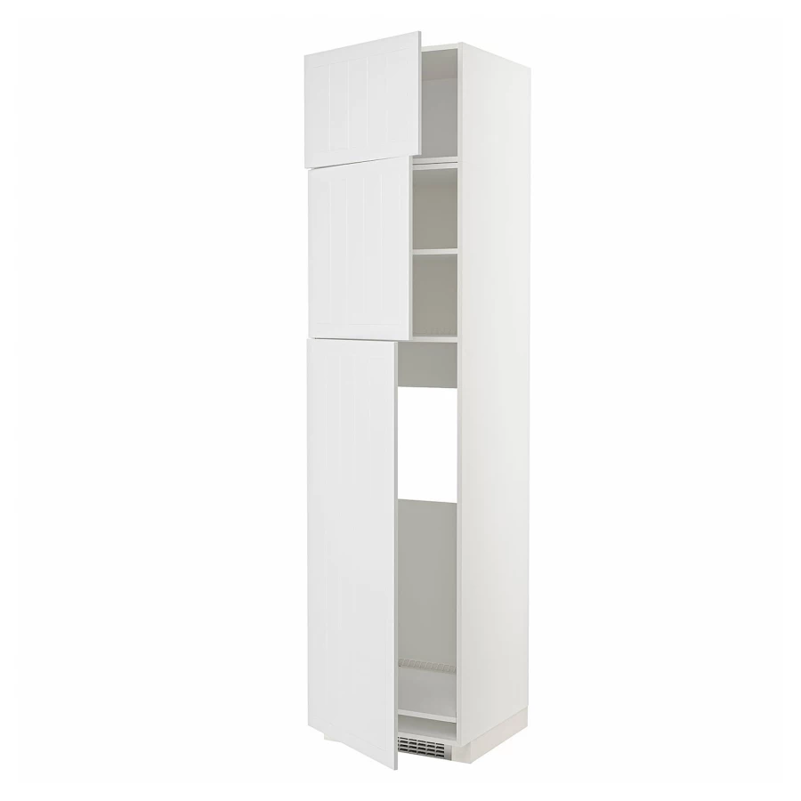 Модульный шкаф - METOD IKEA/ МЕТОД ИКЕА, 248х60 см, белый (изображение №1)