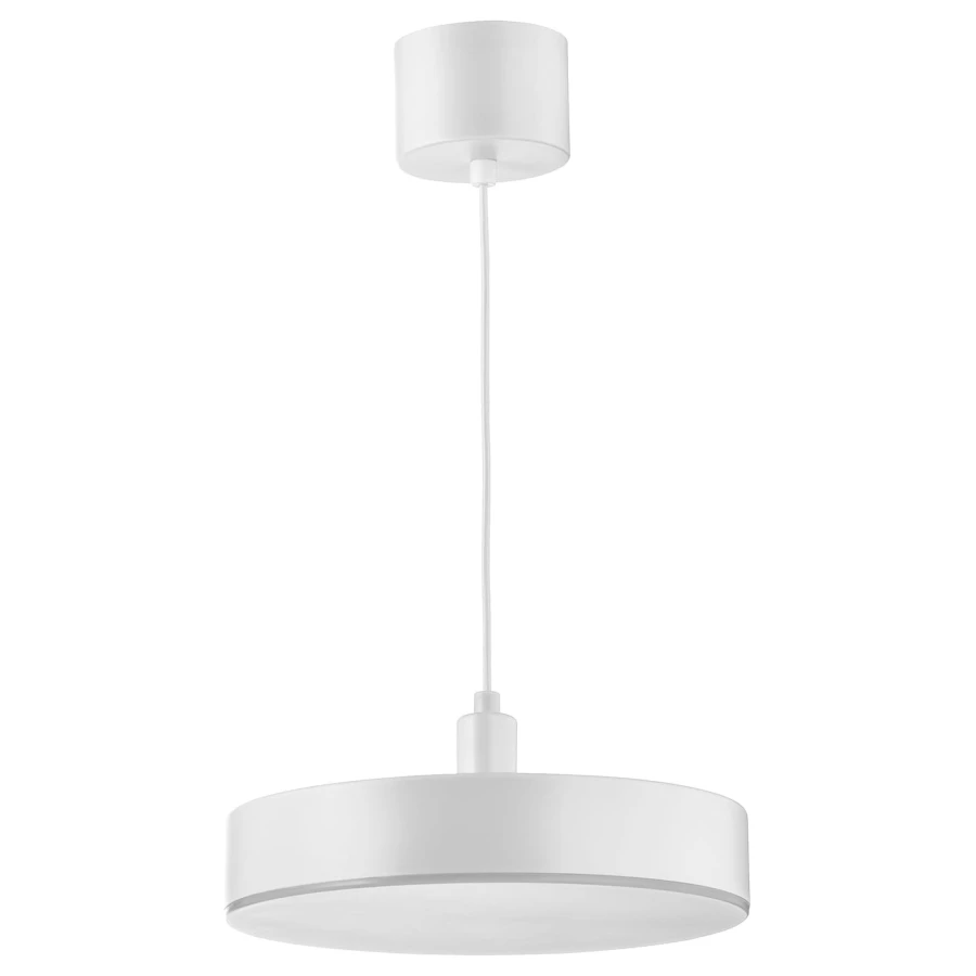 Подвесной светильник - NYMÅNE/NYMАNE IKEA / НИМОНЕ ИКЕА, 38 см, белый (изображение №1)