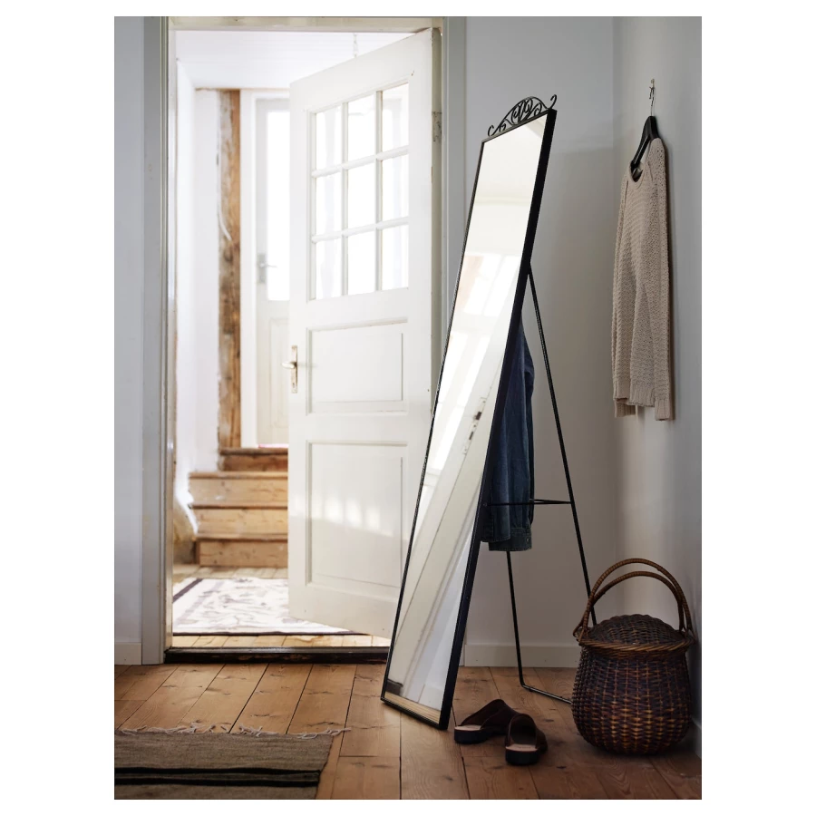 Зеркало - KARMSUND IKEA/ КАРМСУНД ИКЕА, 40х167 см, серый (изображение №2)