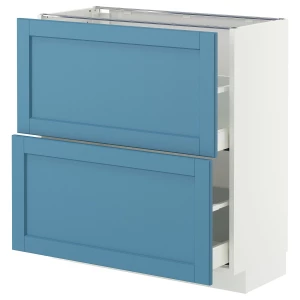 IKEA METOD / MAXIMERA Напольный шкаф с 2 ящиками ИКЕА