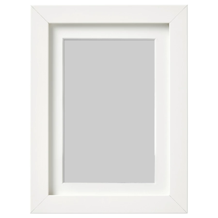 Рамка - IKEA RIBBA, 18х24 см, белый, РИББА ИКЕА (изображение №1)