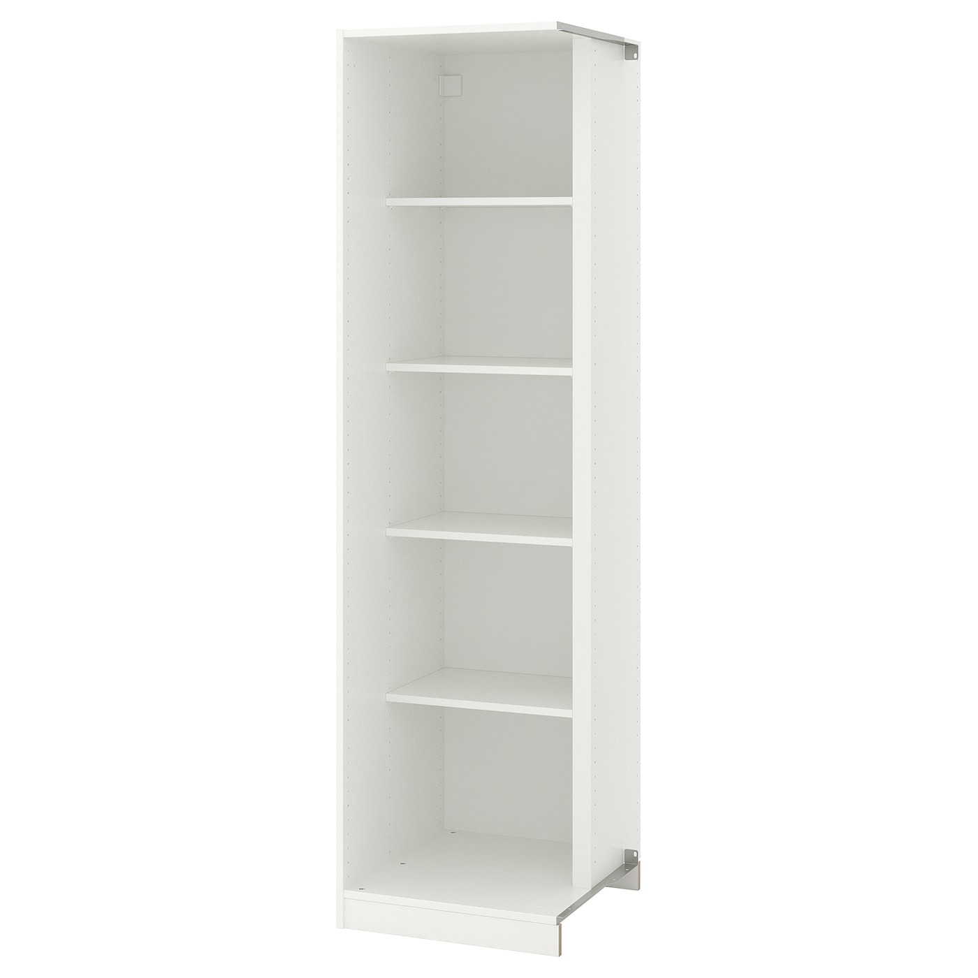 Дополнительный угловой модуль д/гардероба/4 полки - IKEA PAX, белый, 53x58x201, ПАКС ИКЕА
