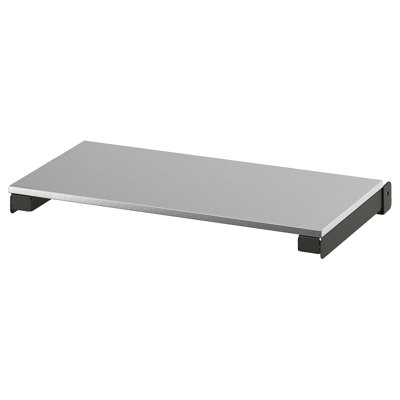 Складной приставной столик - IKEA GRILLSKÄR/GRILLSKAR/ГРИЛЛЬСКЭР ИКЕА, 30х61 см, серый