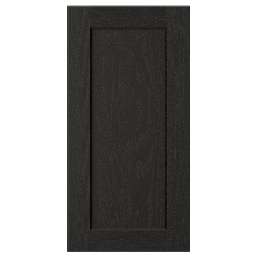 Дверца - IKEA LERHYTTAN, 60х30 см, черный, ЛЕРХЮТТАН ИКЕА (изображение №1)