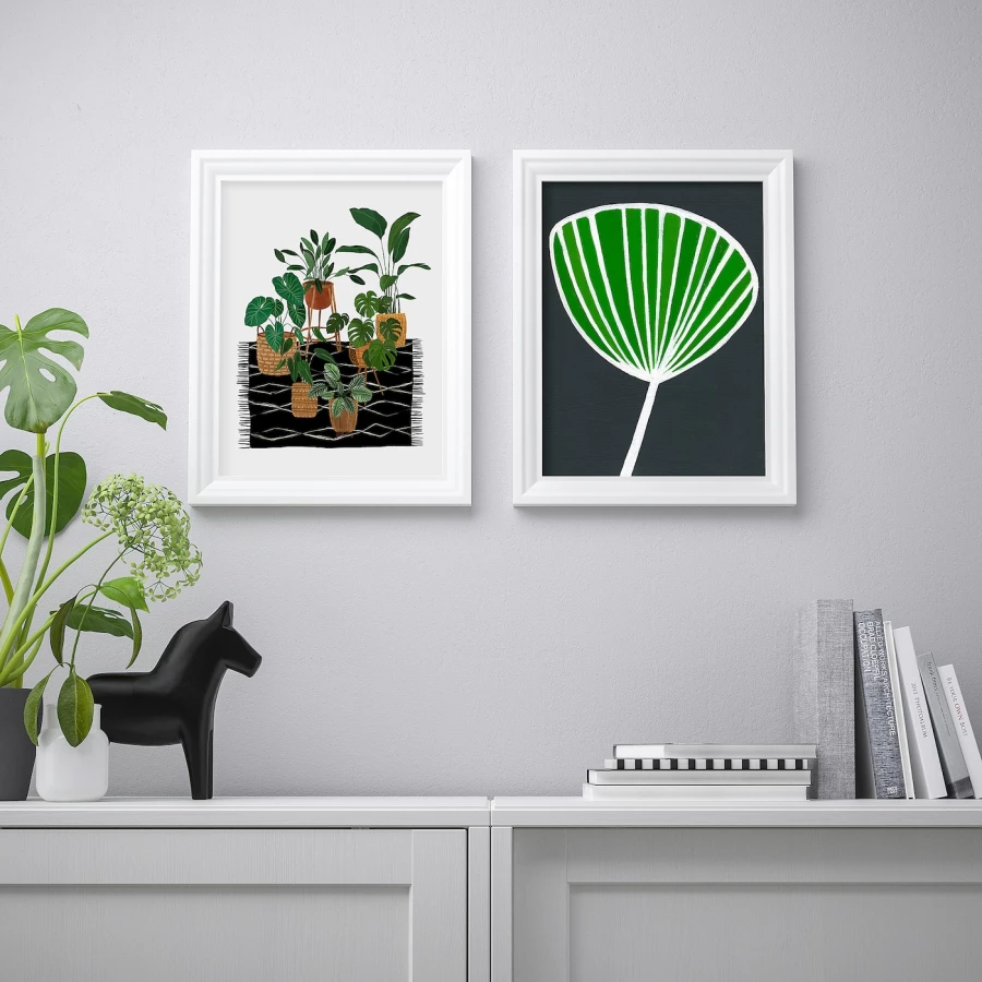Постер, 2 шт. - IKEA BILD, 30х40 см, «Комнатные растения», БИЛЬД ИКЕА (изображение №2)