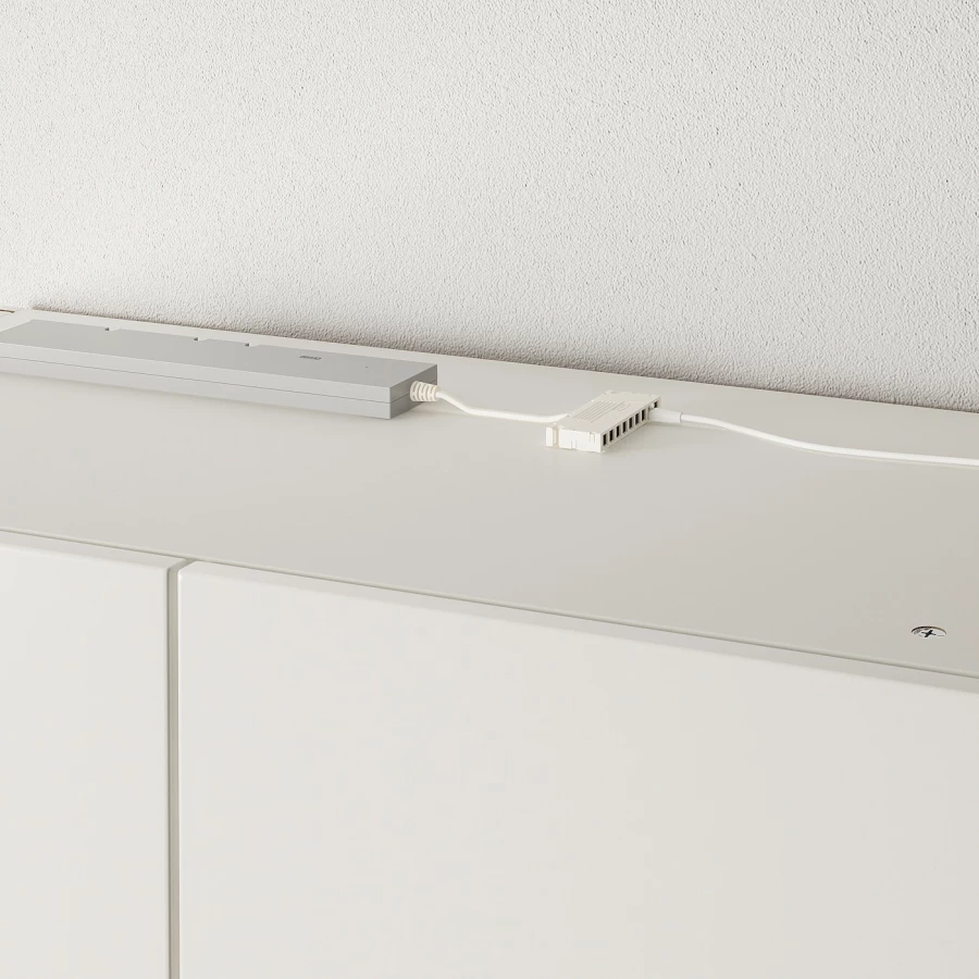 Светодиодное освещение шкафа - IKEA YTBERG/ИТБЕРГ ИКЕА, 36х6,8х2 см, белый (изображение №9)