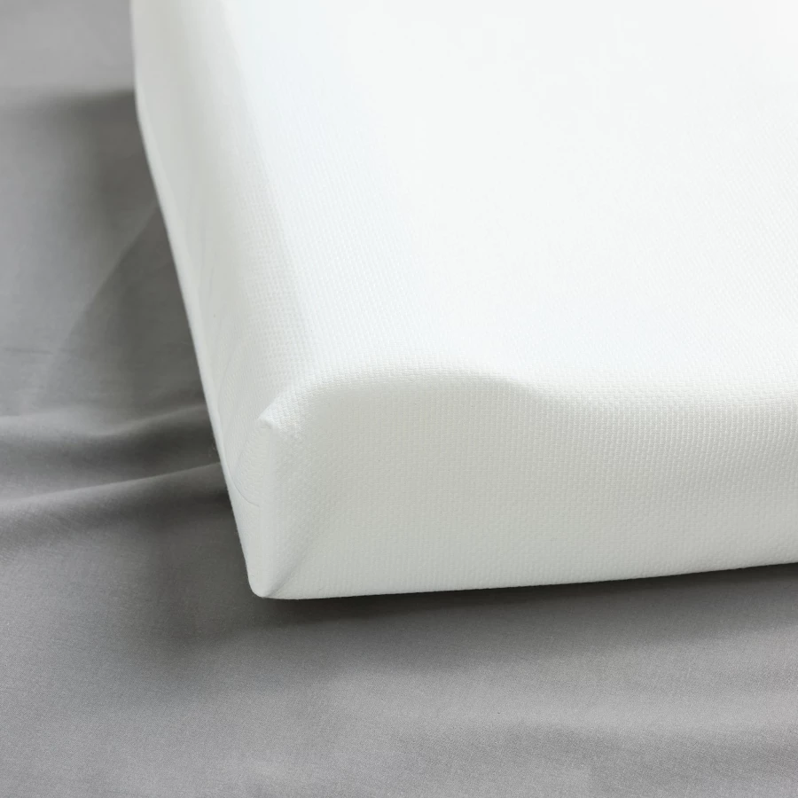 Эргономичная подушка - PAPEGOJBUSKE IKEA/ ПАПЕГОЙБУСКЕ ИКЕА,  45х33х11 см, белый (изображение №4)