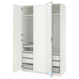 Гардеробная комбинация - IKEA PAX/TYSSEDAL/KAMMARTORP/ ПАКС/ТИССЕДАЛЬ ИКЕА, 236x150x60 см ,белый