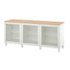 Комбинация для хранения - IKEA BESTÅ/BESTA/ БЕСТО ИКЕА, 180x42x76 см, серый