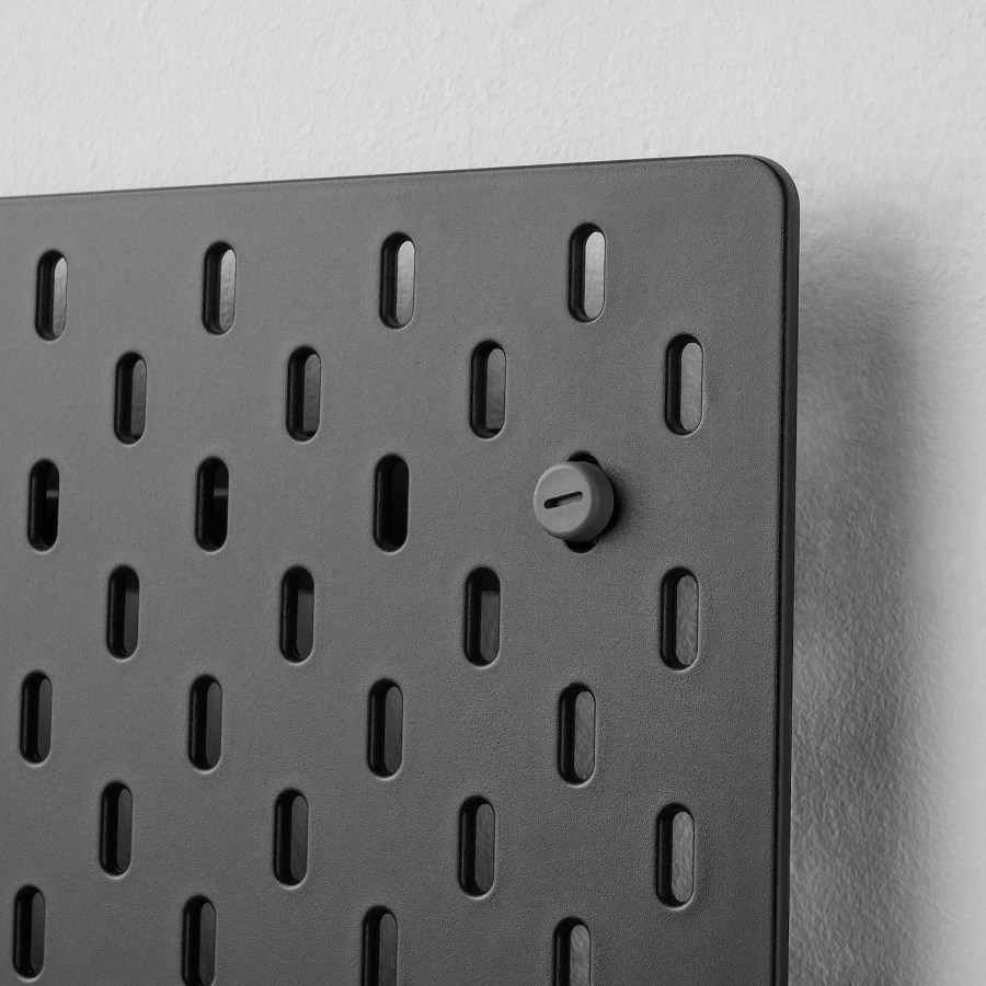 Комбинация накладок  - UPPSPEL IKEA/ УППСПЕЛЬ ИКЕА, 76x56 см , черный (изображение №3)