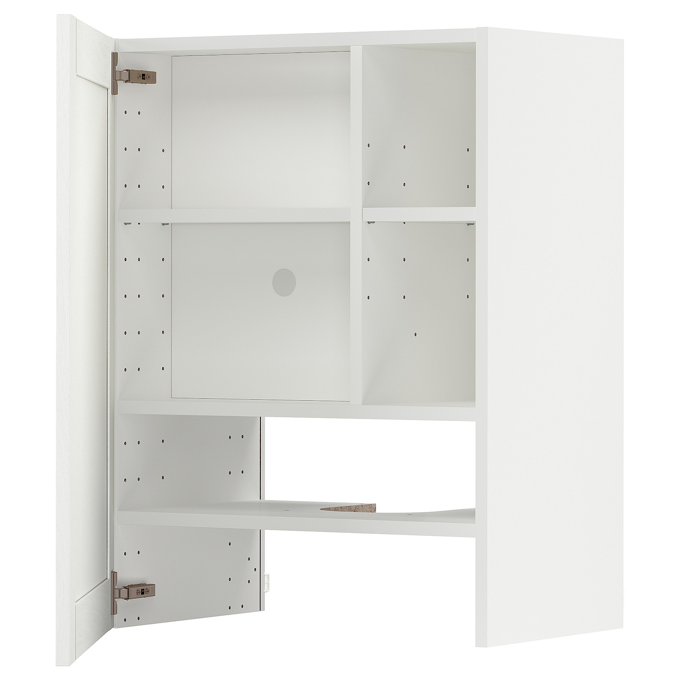 Навесной шкаф с полкой - METOD IKEA/ МЕТОД ИКЕА, 60х80 см, белый
