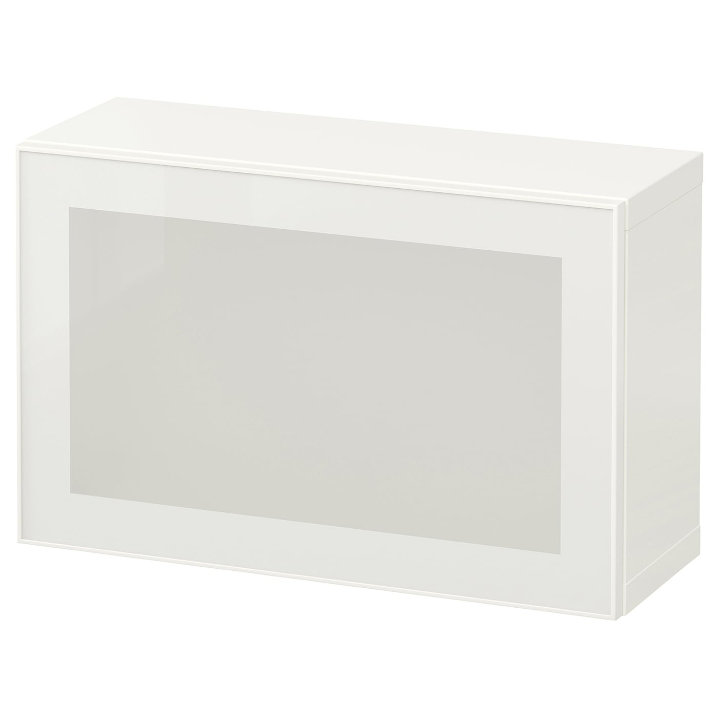 Настенный шкаф - BESTÅ / BESTА IKEA/  БЕСТА ИКЕА,  60х38 см, белый