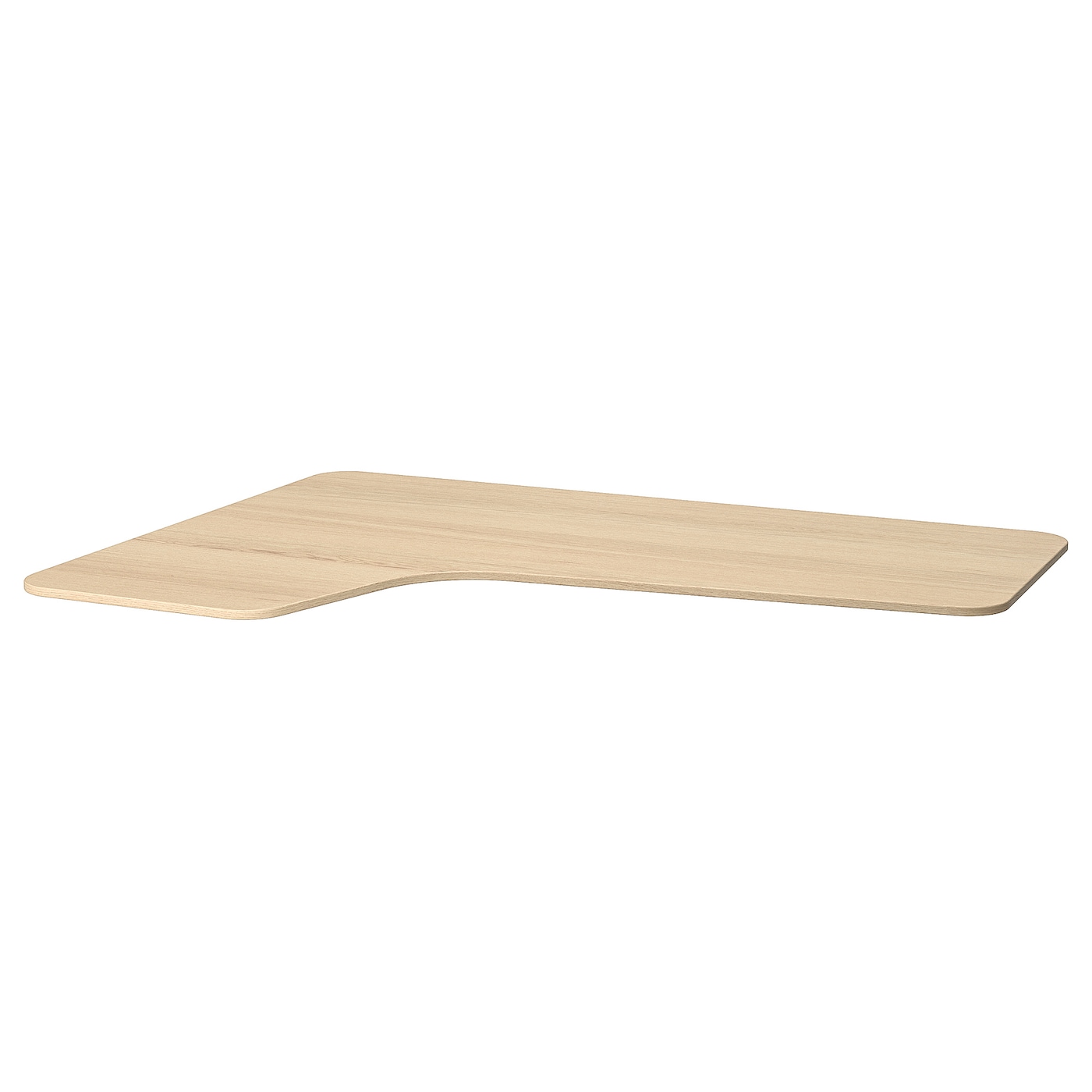 Левая угловая столешница - IKEA BEKANT/БЕКАНТ ИКЕА, 160х110х1,6 см, бежевый