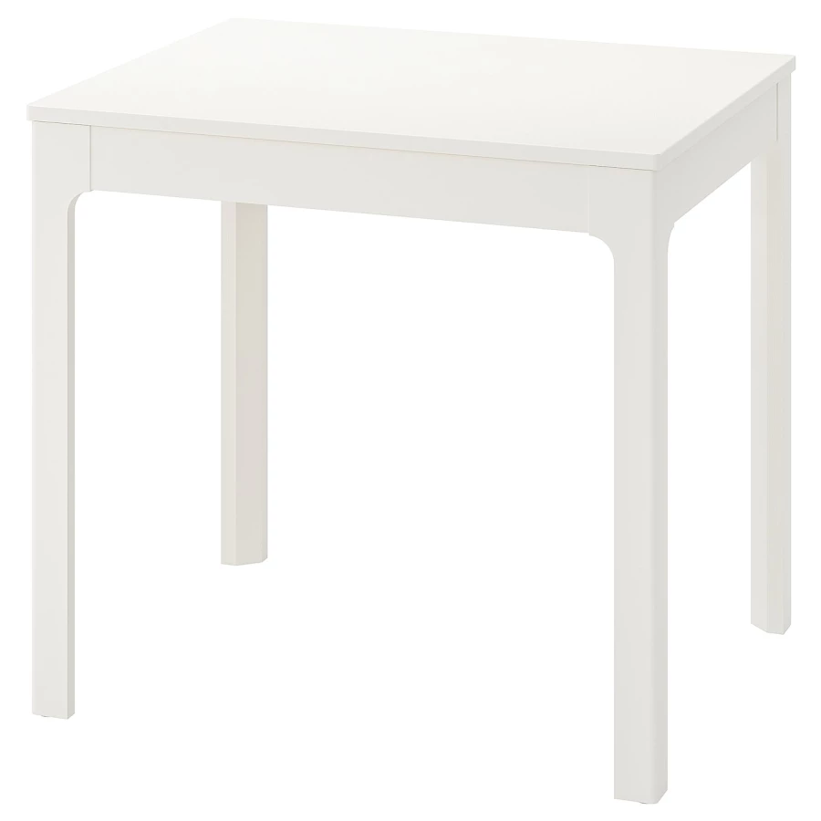 Раздвижной обеденный стол - IKEA EKEDALEN, 120/70/75 см, белый, ЭКЕДАЛЕН ИКЕА (изображение №1)