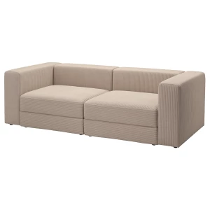 Диван 3-местный - iKEA JÄTTEBO/JATTEBO, 71x95x240см, бежевый, ЙЕТТЕБО ИКЕА
