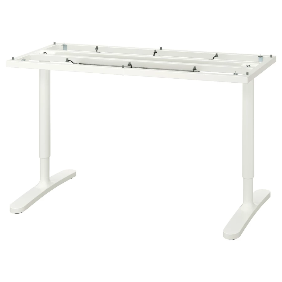 Подставка под столешницу - IKEA BEKANT, 140x60см, белый, БЕКАНТ ИКЕА (изображение №1)