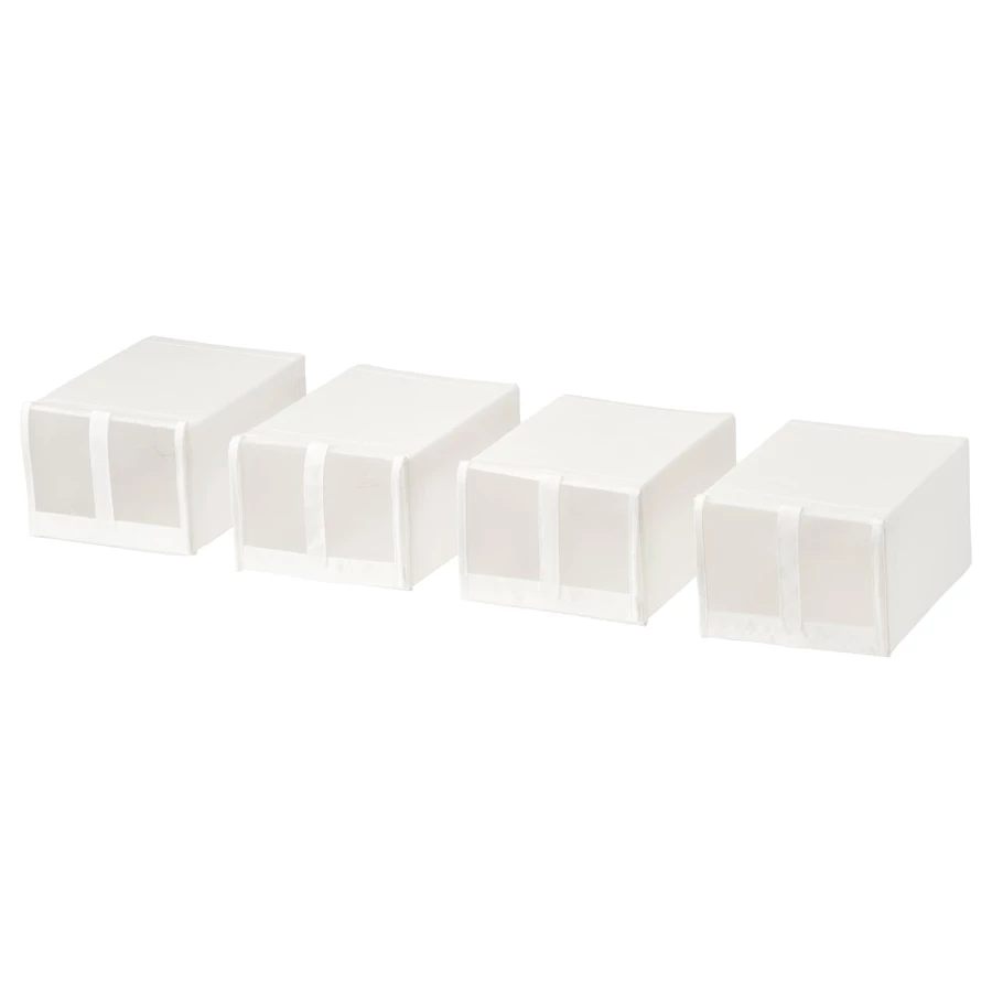 Коробка для обуви - SKUBB IKEA/ СКУББ ИКЕА, 22х34х16 см, белый (изображение №1)