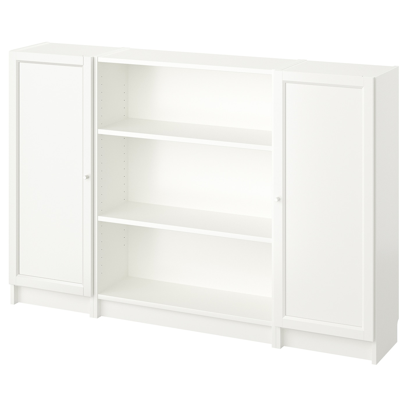 Открытый книжный шкаф - BILLY IKEA/БИЛЛИ ИКЕА, 30х160х106 см, белый