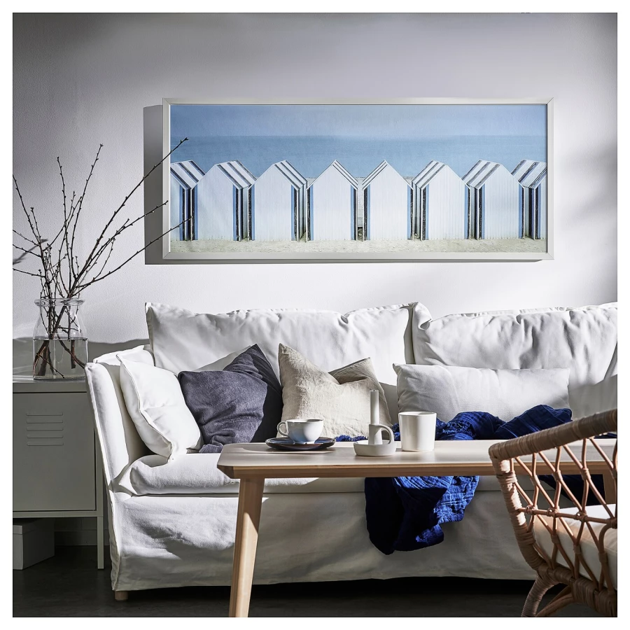 Картина в раме - IKEA BJÖRKSTA/BJORKSTA, 140х56 см, БЬЁРКСТА ИКЕА (изображение №2)