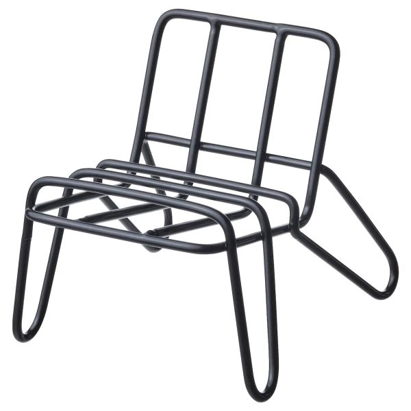 Подставка для телефона - KRUBBET IKEA/ КРУББЕТ ИКЕА,  10х10 см, черный