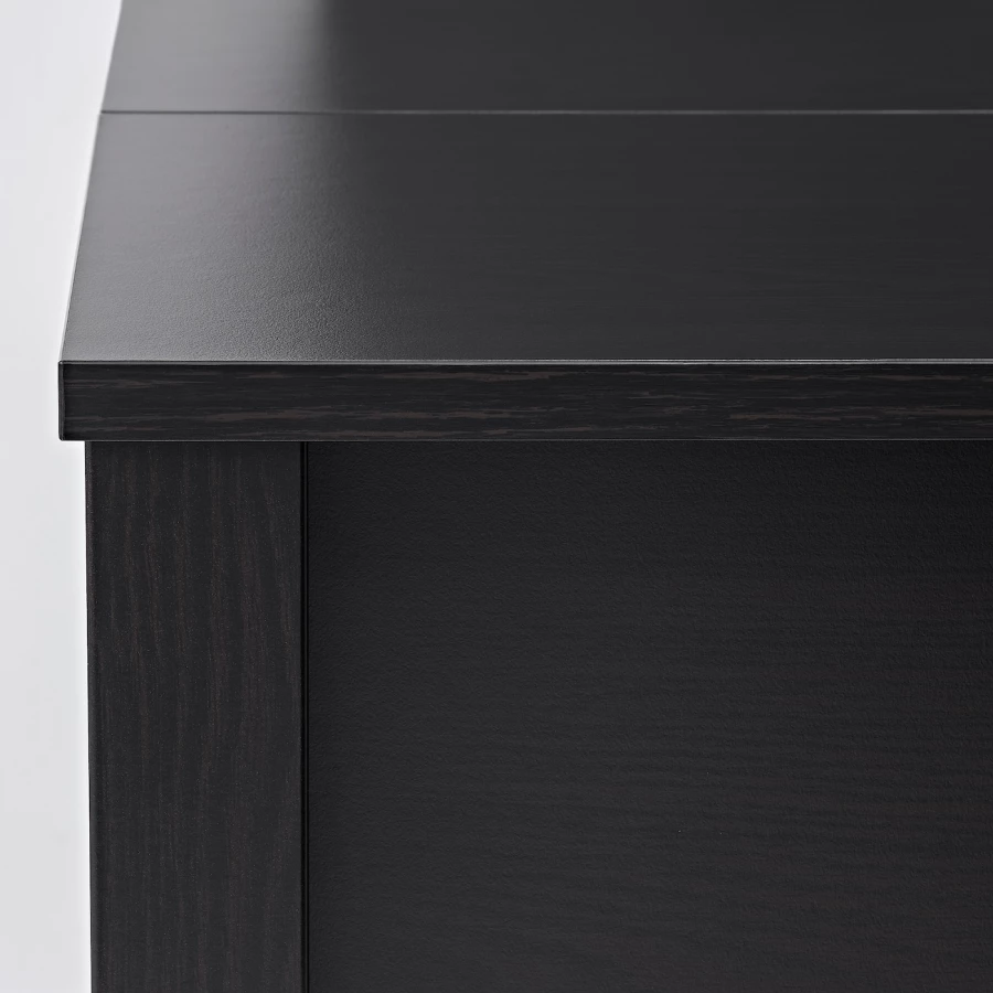 Журнальный стол - IKEA ИКЕА TRULSTORP, 115x70 см, черно-коричневый (изображение №4)