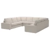 П-образный диван - IKEA KIVIK, 83x257x328см, серый, КИВИК ИКЕА