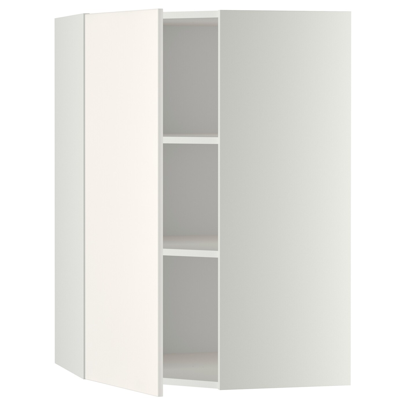 Шкаф с полкой  - METOD IKEA/ МЕТОД ИКЕА, 68х100 см, белый