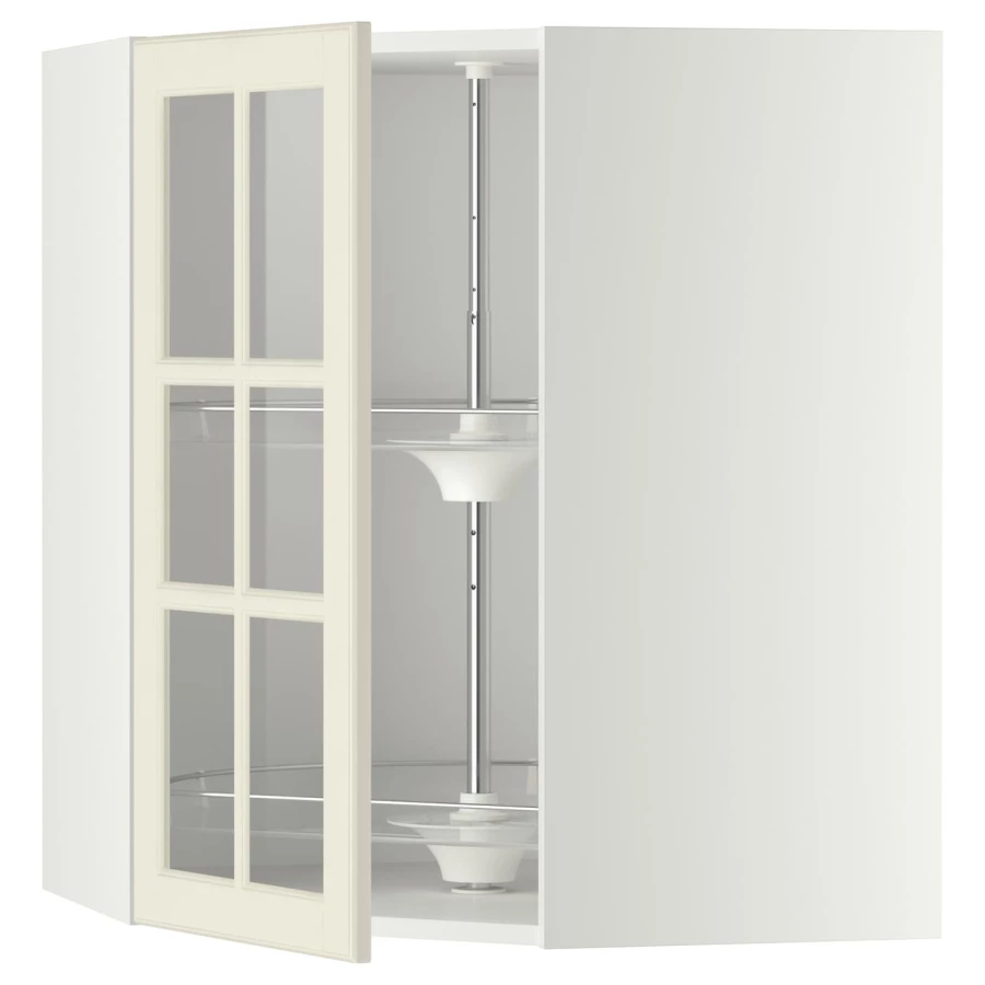 Шкаф -  METOD IKEA/ МЕТОД ИКЕА, 68х80 см, белый/светло-бежевый (изображение №1)