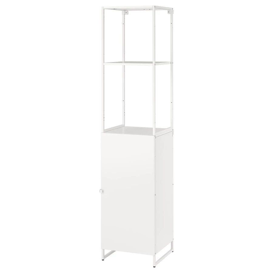 Книжный шкаф - JOSTEIN IKEA/ ЙОСТЕЙН ИКЕА,  180х41 см, белый (изображение №1)