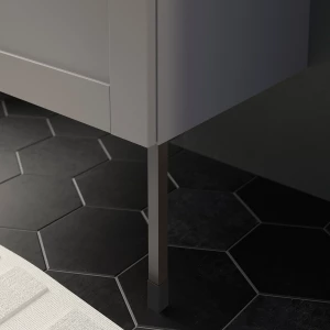 Второе фото. Ножка - IKEA ENHET, 23.5 см, антрацит, ЭНХЕТ ИКЕА