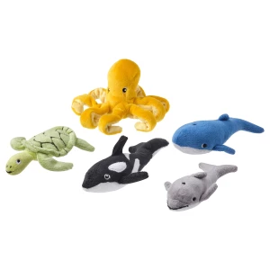 Мягкая игрушка - IKEA BLÅVINGAD/BLAVINGAD/БЛОВИНГАД ИКЕА, 44 см, зеленая