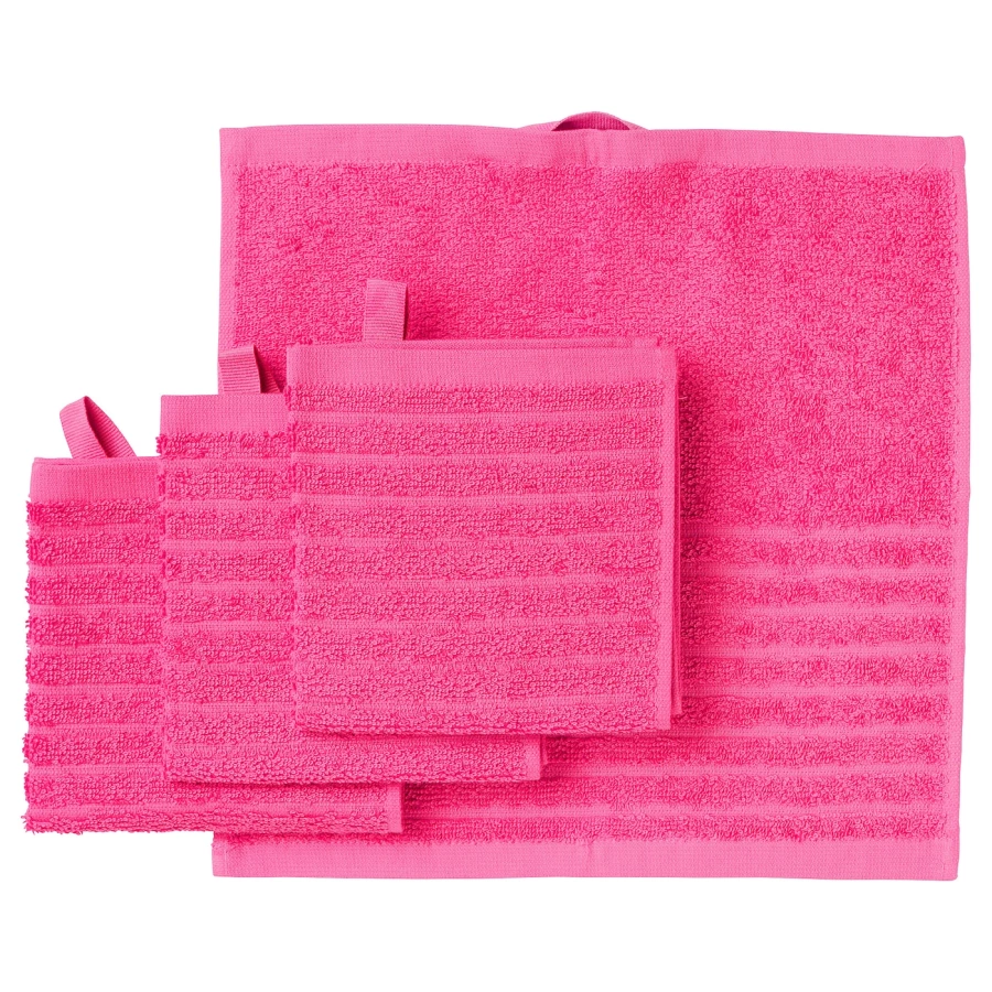 Полотенце - IKEA VÅGSJÖN/VAGSJON, ярко-розовый, ВОГШЁН ИКЕА (изображение №1)