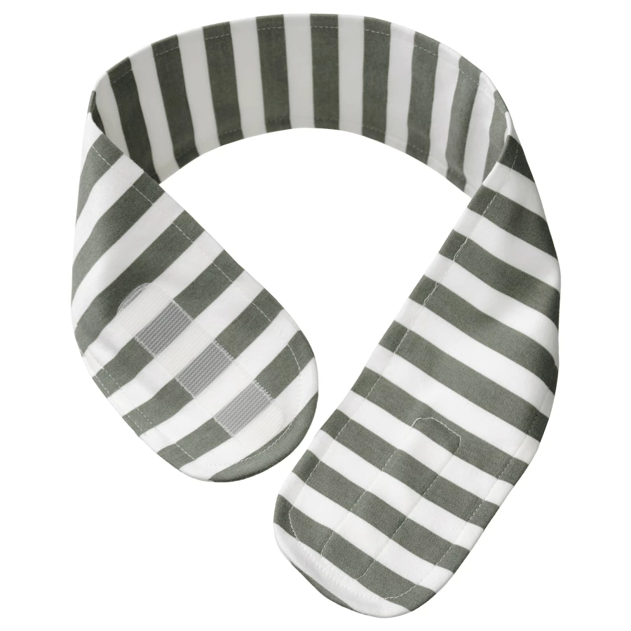 Повязка на голову - DOFTDRACENA IKEA/ ДОФТДРАЦЕНА ИКЕА,  65х8,5 см, белый/зеленый (изображение №1)