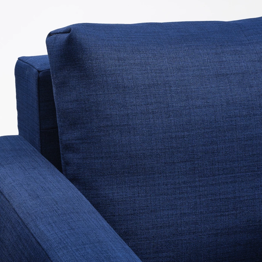 3-местный диван-кровать - IKEA FRIHETEN, 83x105x225см, синий, ФРИХЕТЭН ИКЕА (изображение №8)