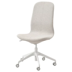 Офисный стул - IKEA LÅNGFJÄLL/LANGFJALL, 68x68x104см, синий, ЛОНГФЬЕЛЛЬ ИКЕА