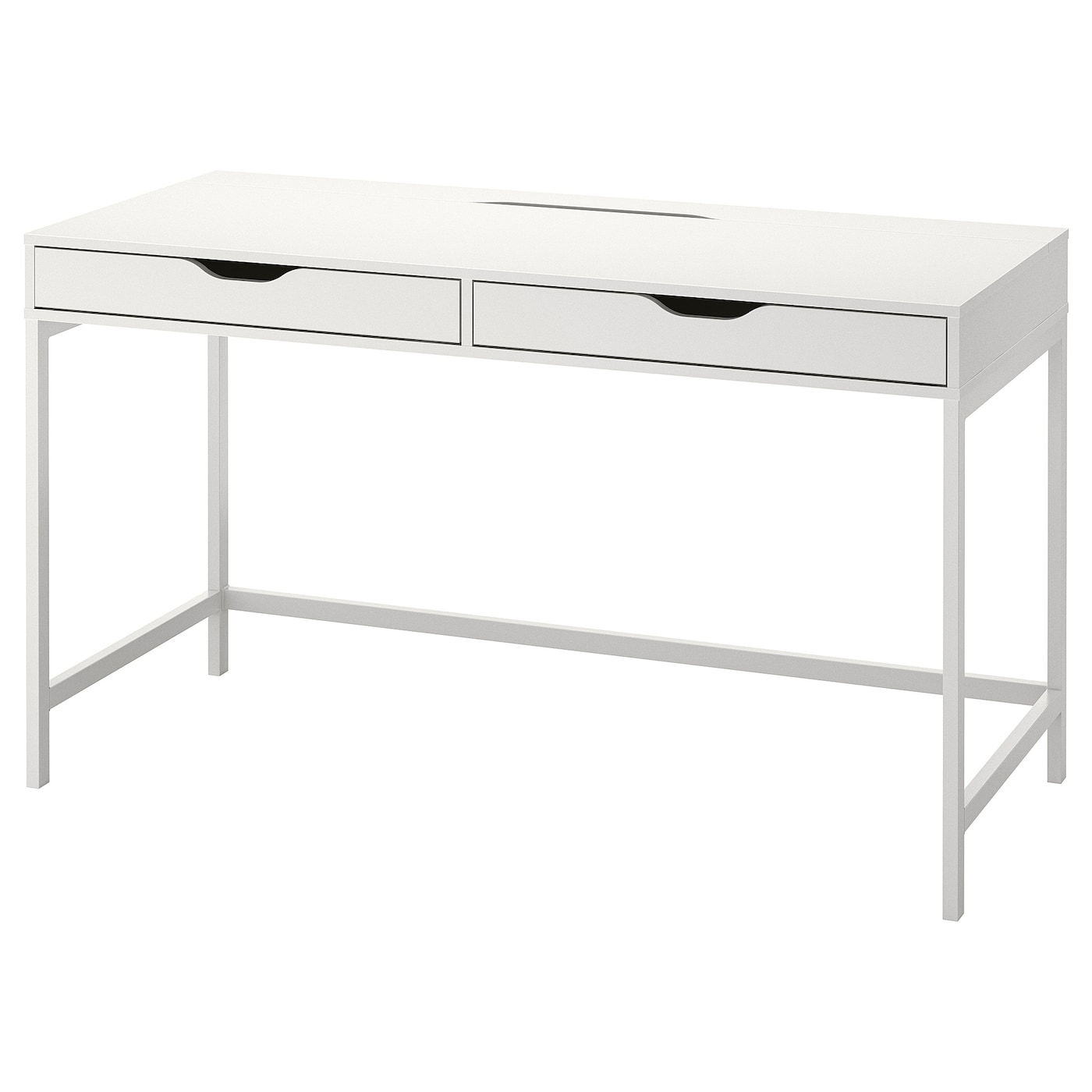 Письменный стол с ящиками - IKEA ALEX, 132x58 см, белый, АЛЕКС ИКЕА