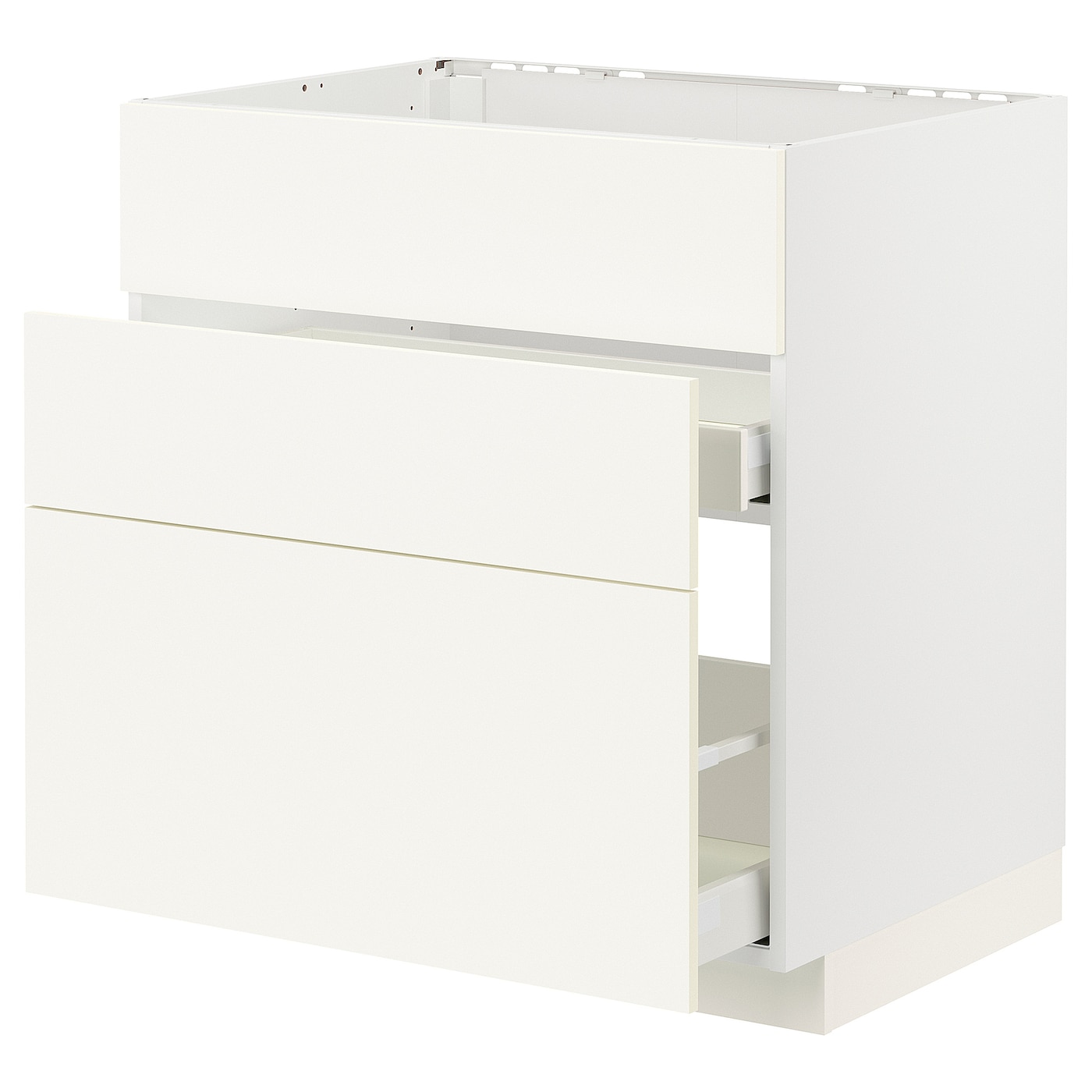 Напольный кухонный шкаф  - IKEA METOD MAXIMERA, 88x61,6x80см, белый, МЕТОД МАКСИМЕРА ИКЕА