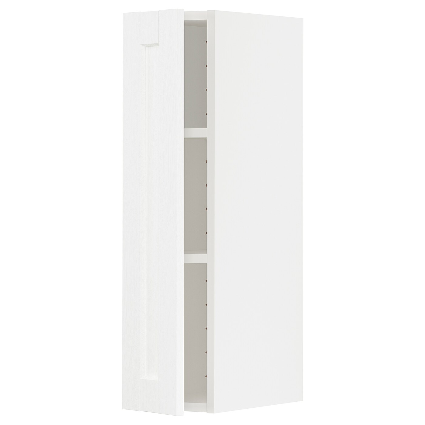 Навесной шкаф с полкой - METOD IKEA/ МЕТОД ИКЕА, 80х20 см, белый