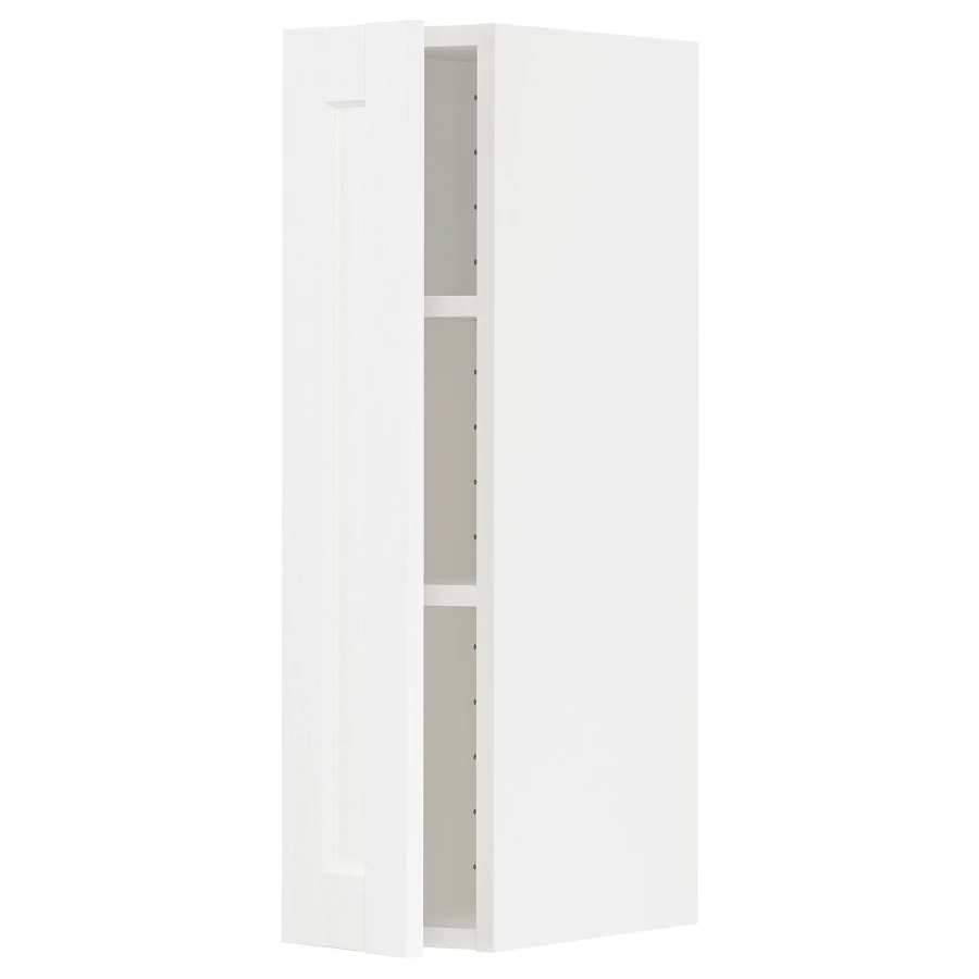 Навесной шкаф с полкой - METOD IKEA/ МЕТОД ИКЕА, 80х20 см, белый (изображение №1)
